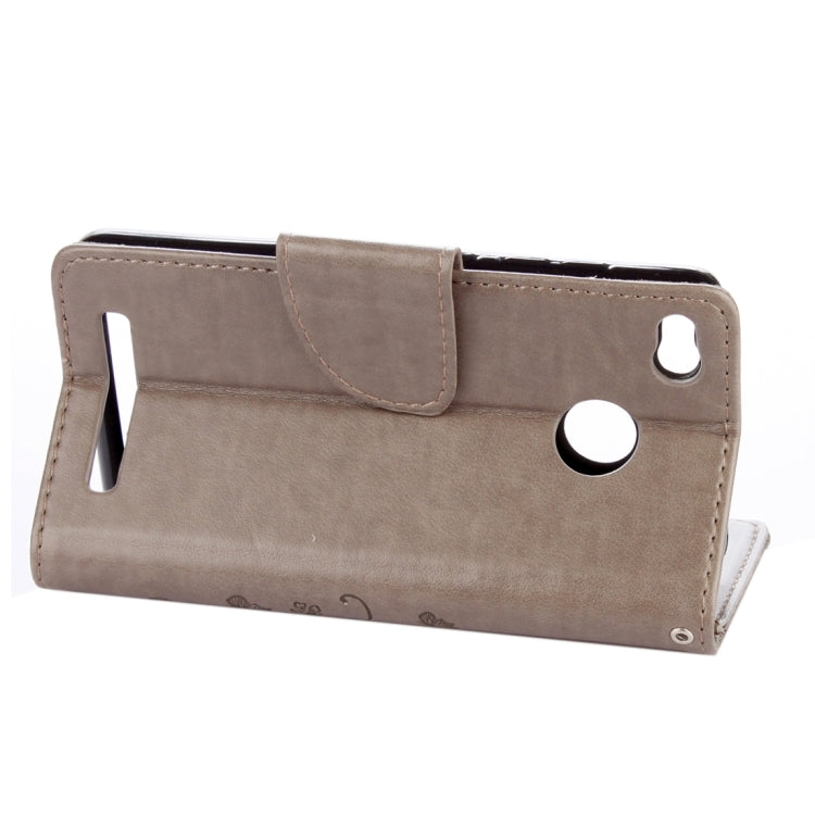 For Xiaomi Redmi 3 Pro / 3s Butterflies Love Flowers Embossing Horizontal Flip Leather Case with Holder & Card Slots & Wallet & Lanyard