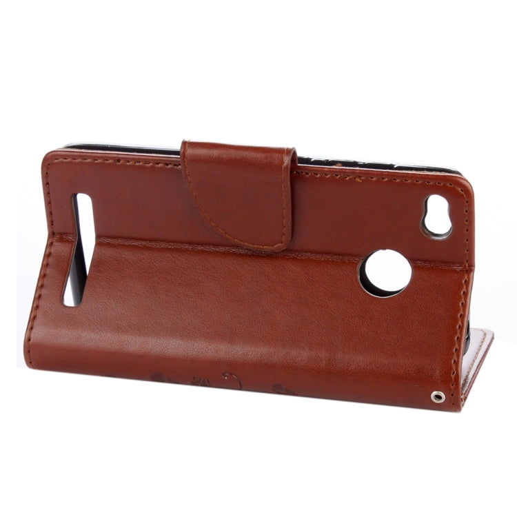 For Xiaomi Redmi 3 Pro / 3s Butterflies Love Flowers Embossing Horizontal Flip Leather Case with Holder & Card Slots & Wallet & Lanyard