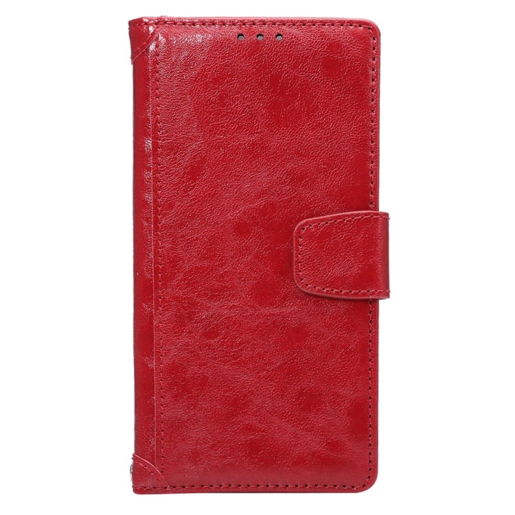 For Sony Xperia Z4 / Z3+ Oil Wax and Crazy Horse Texture Horizontal Flip Leather Case with Photo Frame & Holder & Card Slots & Wallet & Lanyard