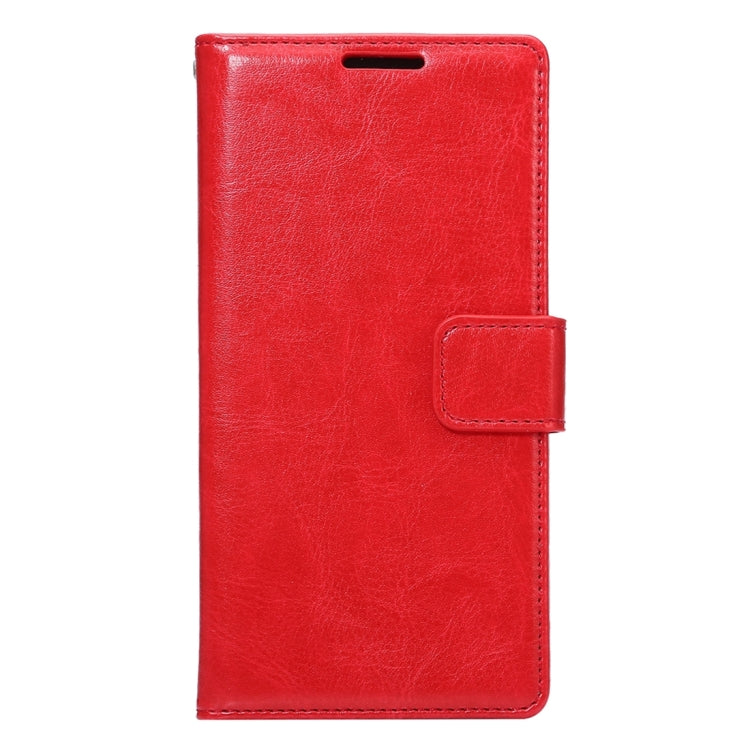 For Sony Xperia Z5 Crazy Horse Texture Horizontal Flip Leather Case with Photo Frame & Holder & Card Slots & Wallet & Lanyard