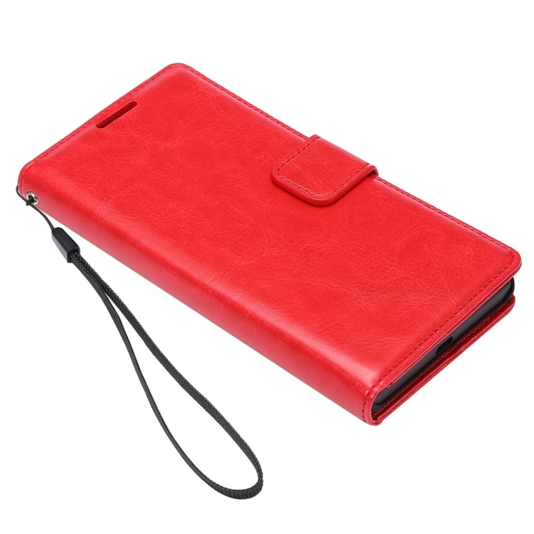 For Sony Xperia Z5 Crazy Horse Texture Horizontal Flip Leather Case with Photo Frame & Holder & Card Slots & Wallet & Lanyard