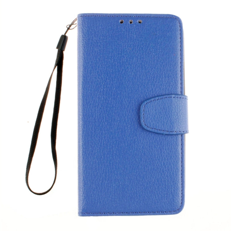 For LG K7 Litchi Texture Horizontal Flip Leather Case with Holder & Card Slots & Wallet & Photo Frame & Lanyard