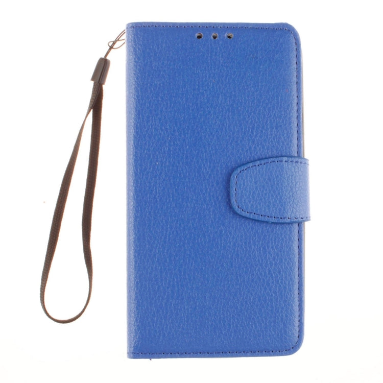 For LG K10 Litchi Texture Horizontal Flip Leather Case with Holder & Card Slots & Wallet & Photo Frame & Lanyard