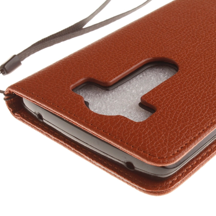 For LG V10 Litchi Texture Horizontal Flip Leather Case with Holder & Card Slots & Wallet & Photo Frame & Lanyard