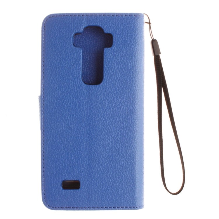 For LG G Flex 2 Litchi Texture Horizontal Flip Leather Case with Holder & Card Slots & Wallet & Photo Frame & Lanyard