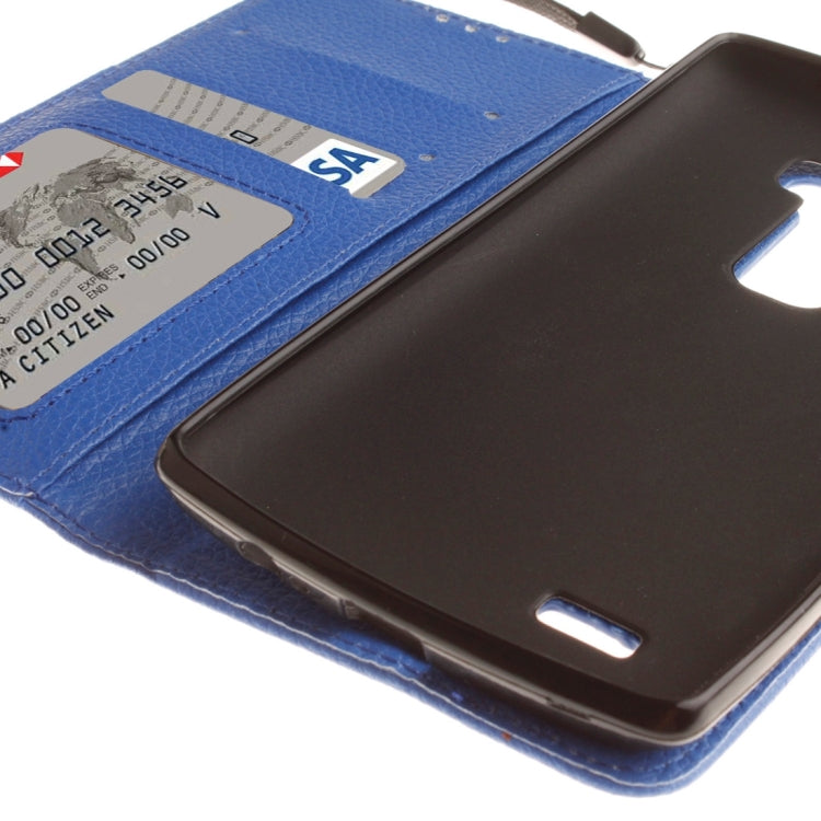 For LG G Flex 2 Litchi Texture Horizontal Flip Leather Case with Holder & Card Slots & Wallet & Photo Frame & Lanyard