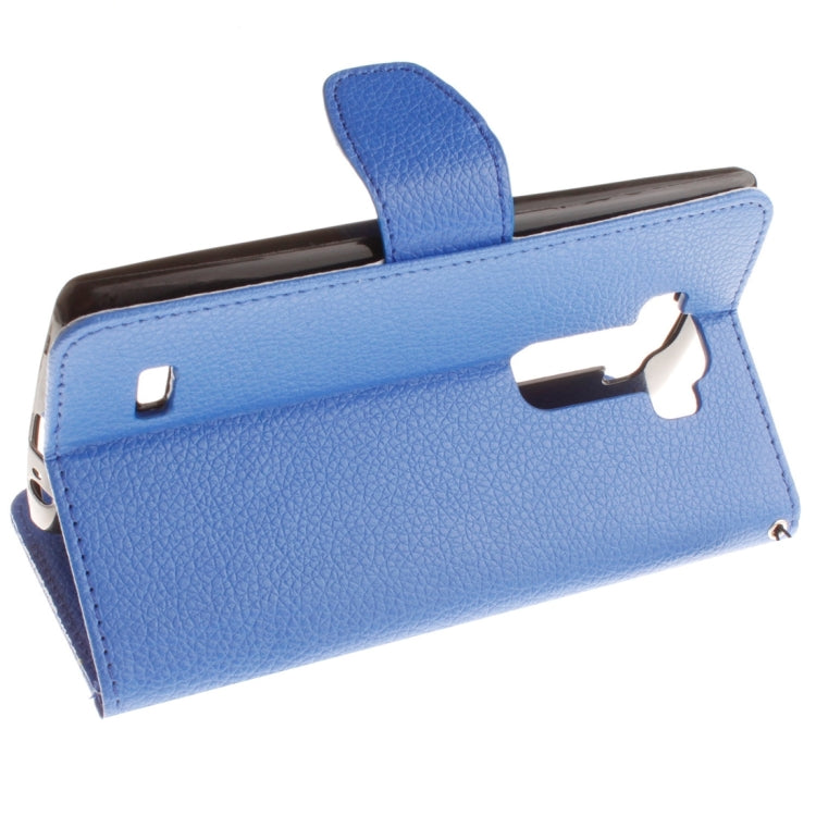 For LG G Flex 2 Litchi Texture Horizontal Flip Leather Case with Holder & Card Slots & Wallet & Photo Frame & Lanyard