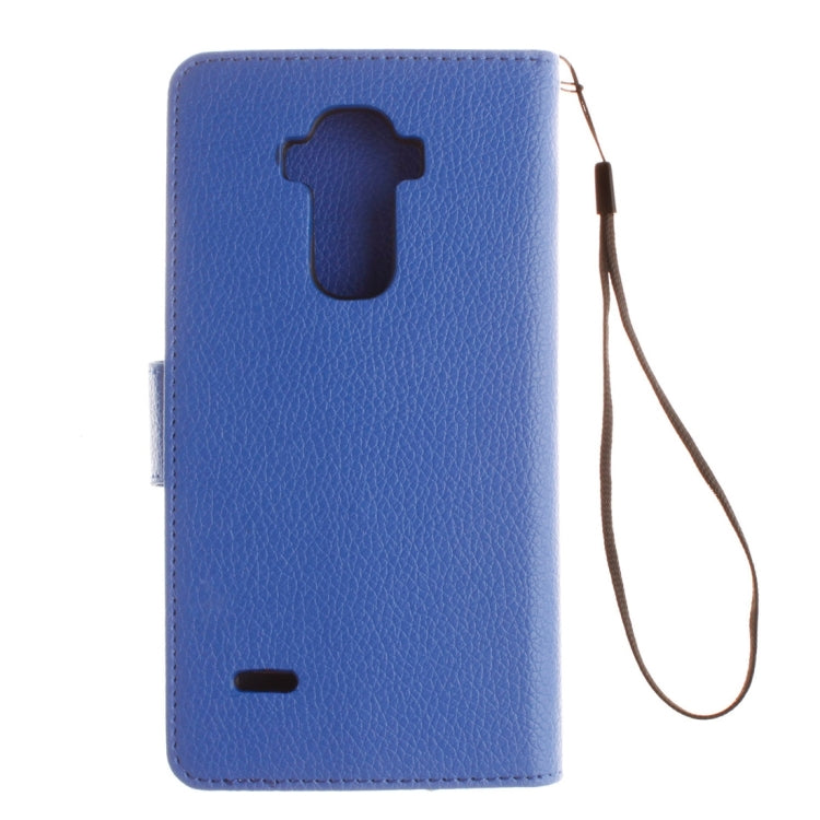 For LG G4 Stylus Litchi Texture Horizontal Flip Leather Case with Holder & Card Slots & Wallet & Photo Frame & Lanyard