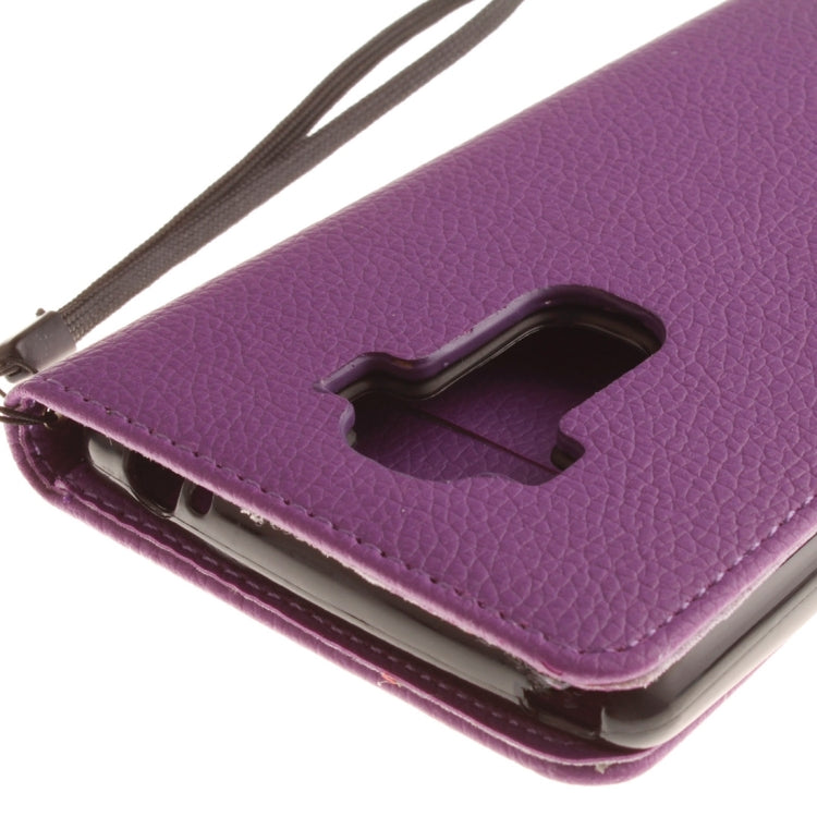 For LG G4 Stylus Litchi Texture Horizontal Flip Leather Case with Holder & Card Slots & Wallet & Photo Frame & Lanyard