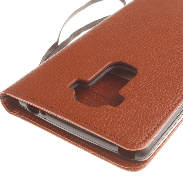 For LG G4 Stylus Litchi Texture Horizontal Flip Leather Case with Holder & Card Slots & Wallet & Photo Frame & Lanyard