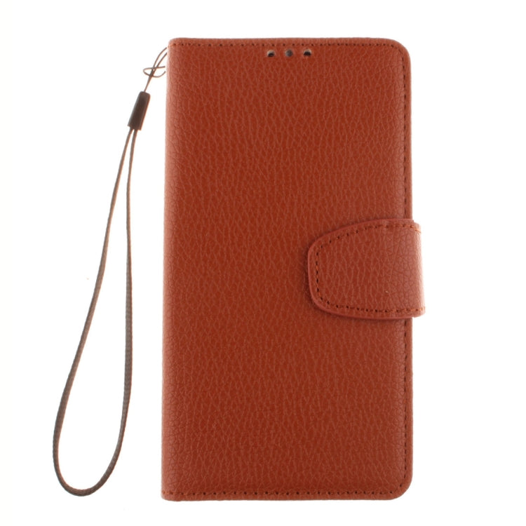 For LG Leon / H340 Litchi Texture Horizontal Flip Leather Case with Holder & Card Slots & Wallet & Photo Frame & Lanyard