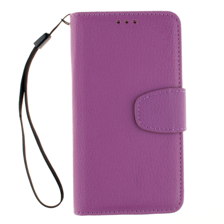 For LG Spirit H420 / H440 / C70 Litchi Texture Horizontal Flip Leather Case with Holder & Card Slots & Wallet & Photo Frame & Lanyard