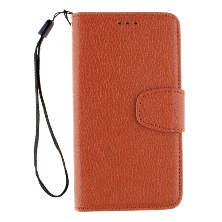 For LG Spirit H420 / H440 / C70 Litchi Texture Horizontal Flip Leather Case with Holder & Card Slots & Wallet & Photo Frame & Lanyard