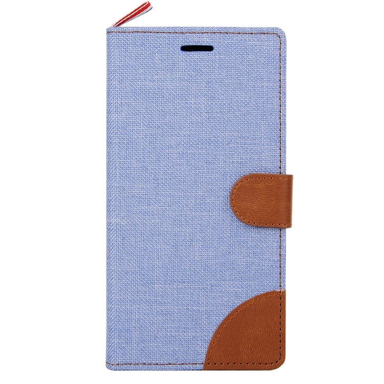 For Sony Xperia X Performance Denim Texture Horizontal Flip Leather Case with Holder & Card Slots