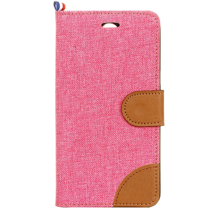 For Motorola Moto G (4rd gen) Denim Texture Horizontal Flip Leather Case with Magnetic Buckle & Holder & Card Slots