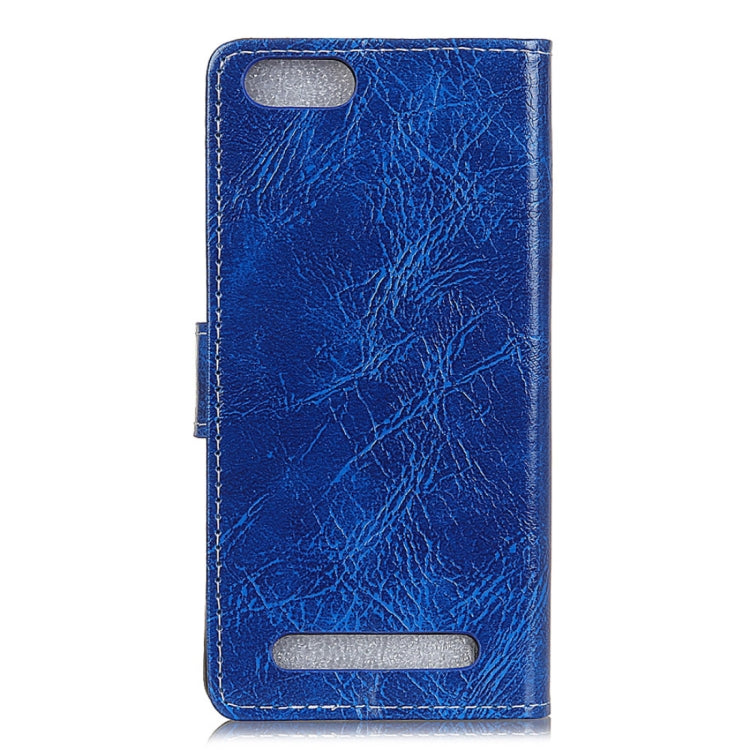 For DOOGEE X20 / X20L Retro Crazy Horse Texture Horizontal Flip Leather Case with Card Slots & Holder & Wallet & Photo Frame