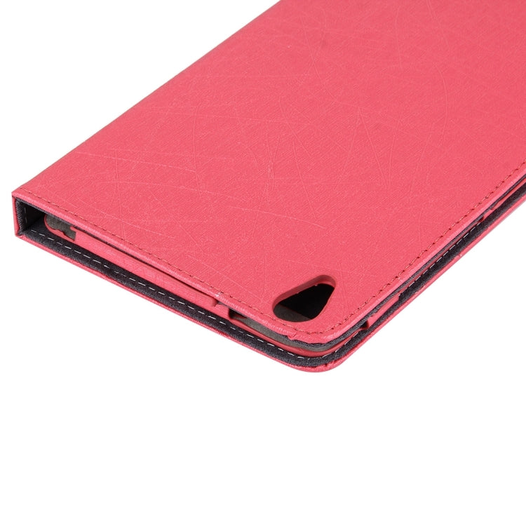 For Huawei Honor Tablet 2 Strokes Texture Horizontal Flip Leather Case with 3-folding Holder