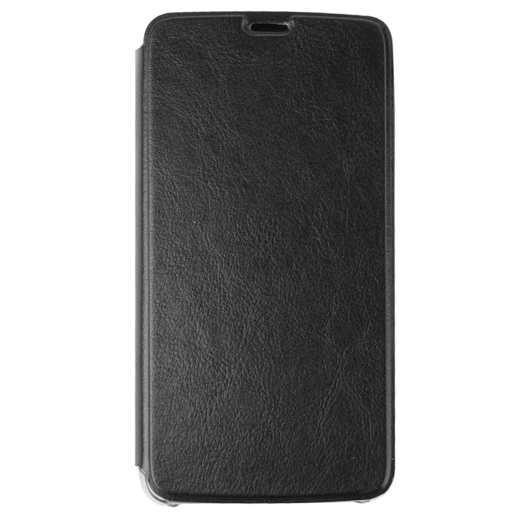 Horizontal Flip Leather Case with Holder for HOMTOM HT6