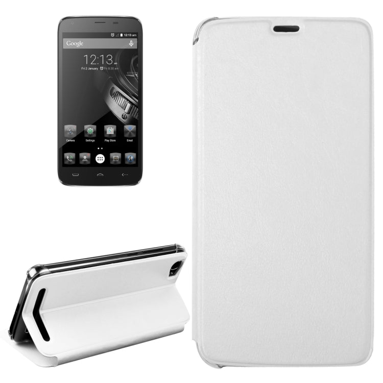 Horizontal Flip Leather Case with Holder for HOMTOM HT6