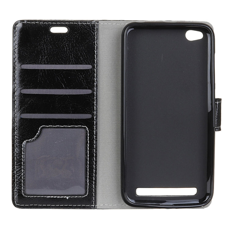 For Xiaomi Redmi 5A Retro Crazy Horse Texture Horizontal Flip Leather Case with Card Slots & Holder & Wallet & Photo Frame