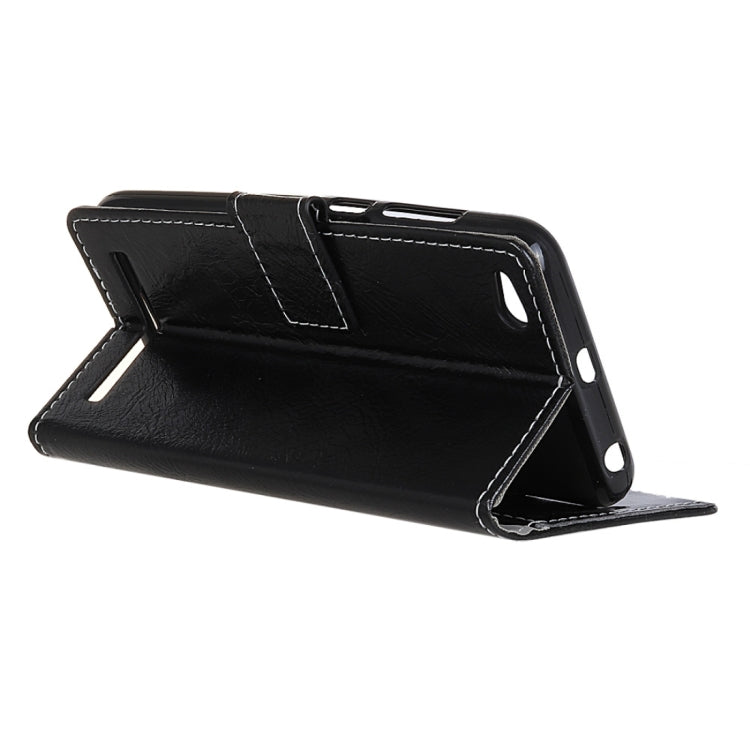 For Xiaomi Redmi 5A Retro Crazy Horse Texture Horizontal Flip Leather Case with Card Slots & Holder & Wallet & Photo Frame