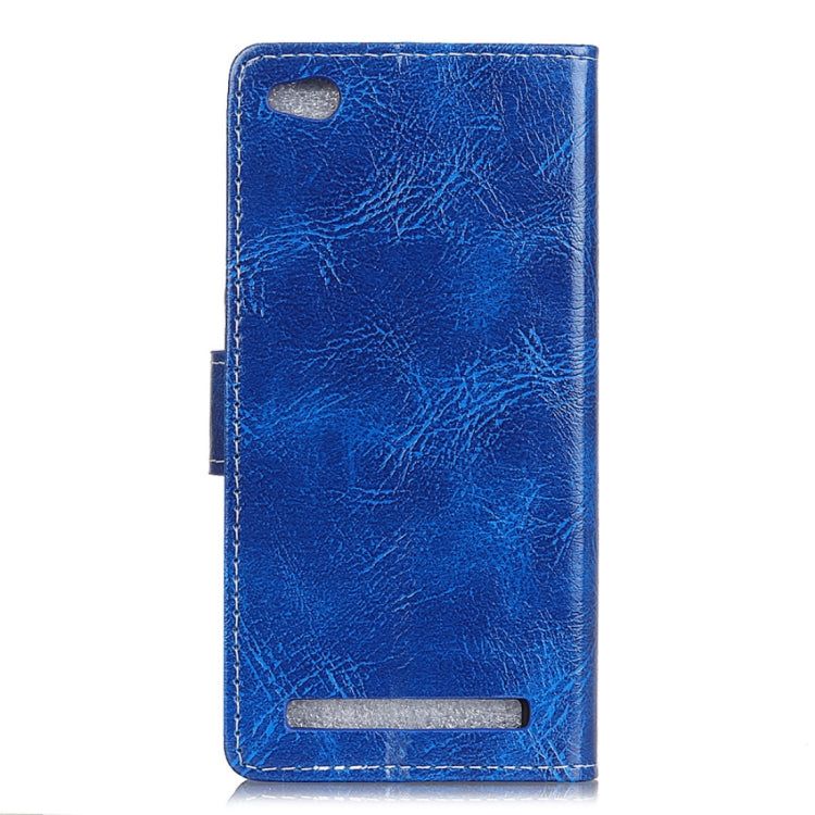 For Xiaomi Redmi 5A Retro Crazy Horse Texture Horizontal Flip Leather Case with Card Slots & Holder & Wallet & Photo Frame