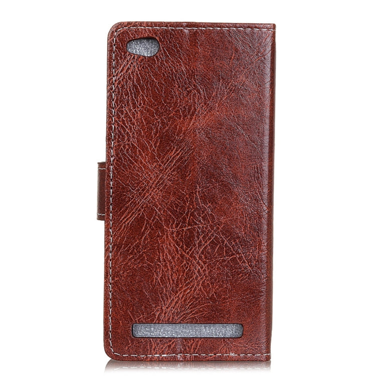 For Xiaomi Redmi 5A Retro Crazy Horse Texture Horizontal Flip Leather Case with Card Slots & Holder & Wallet & Photo Frame