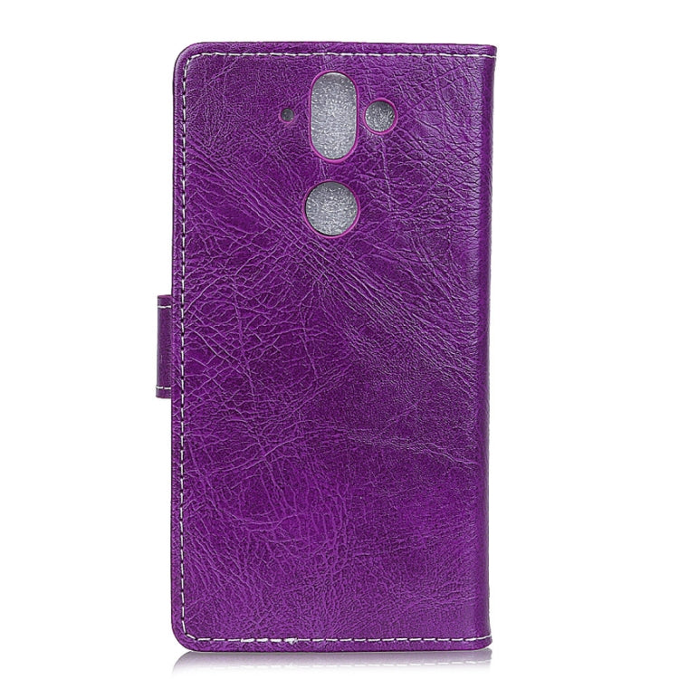 For NOKIA 8 Sirocco Retro Crazy Horse Texture Horizontal Flip Leather Case with Card Slots & Holder & Wallet & Photo Frame