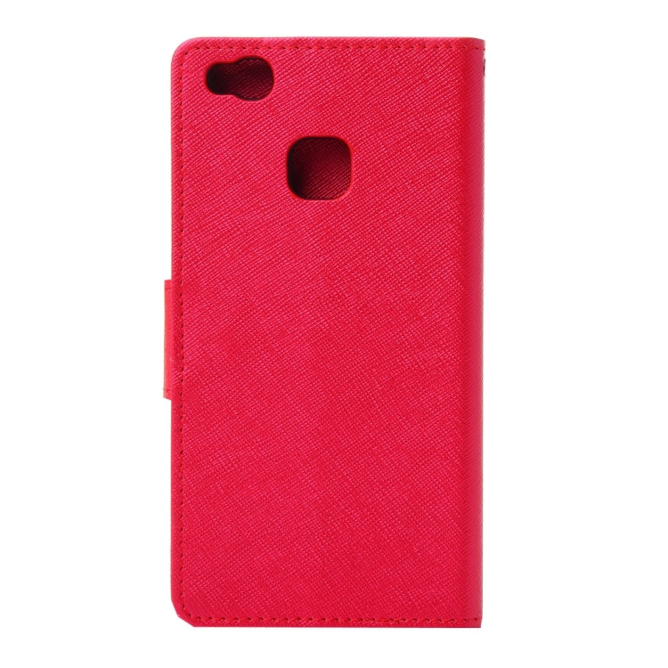 For Huawei P9 Lite Cross Texture Leather Case with Holder & Card Slots & Wallet