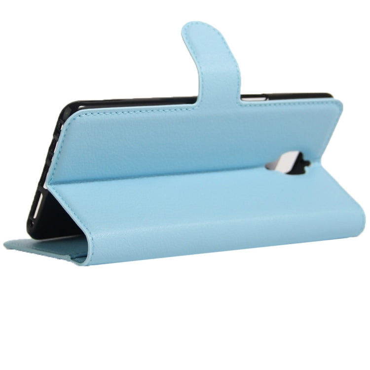 For OnePlus Three Litchi Texture Horizontal Flip Leather Case with Magnetic Buckle & Holder & Card Slots & Wallet