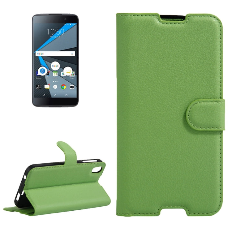 For BlackBerry DTEK50 & Alcatel Idol 4 Litchi Texture Horizontal Flip Leather Case with Magnetic Buckle & Holder & Card Slots & Wallet