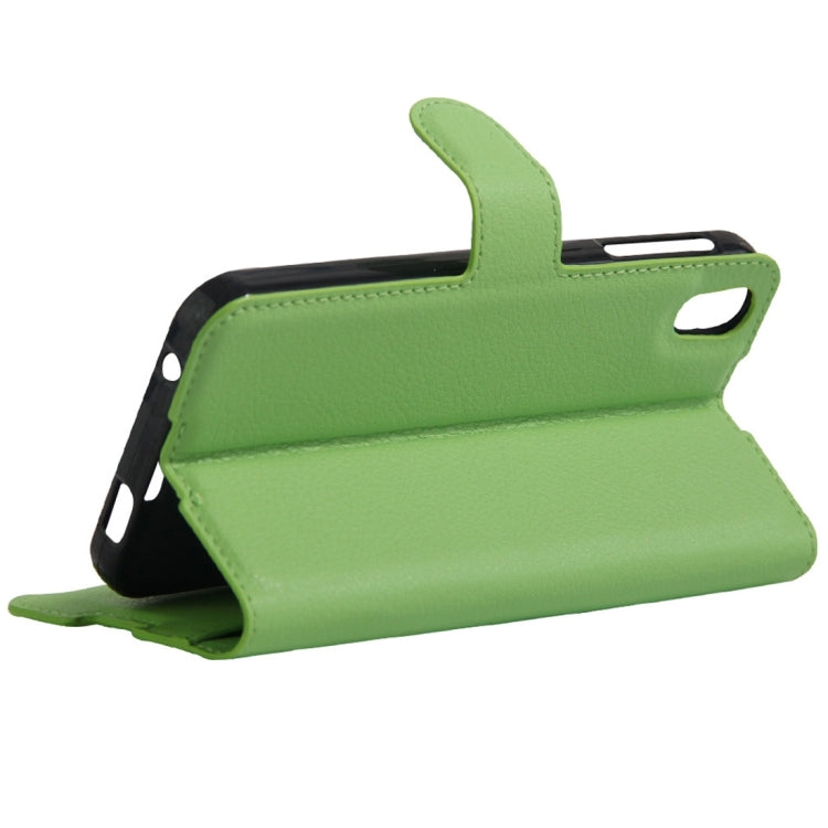 For BlackBerry DTEK50 & Alcatel Idol 4 Litchi Texture Horizontal Flip Leather Case with Magnetic Buckle & Holder & Card Slots & Wallet