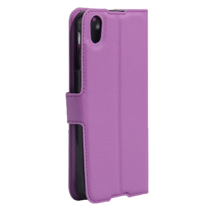 For BlackBerry DTEK50 & Alcatel Idol 4 Litchi Texture Horizontal Flip Leather Case with Magnetic Buckle & Holder & Card Slots & Wallet