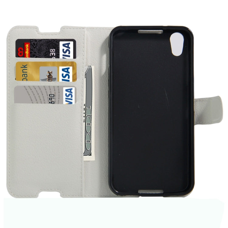 For BlackBerry DTEK50 & Alcatel Idol 4 Litchi Texture Horizontal Flip Leather Case with Magnetic Buckle & Holder & Card Slots & Wallet