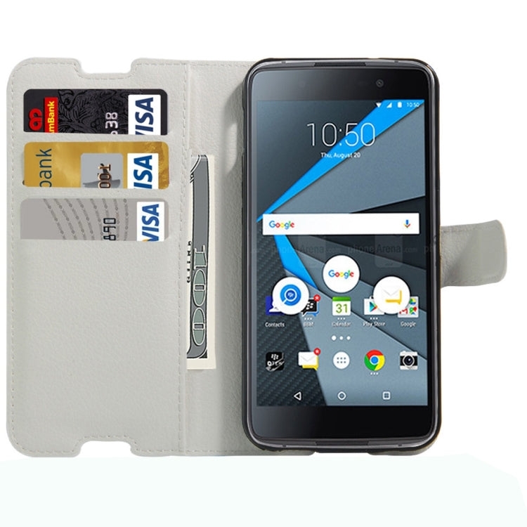 For BlackBerry DTEK50 & Alcatel Idol 4 Litchi Texture Horizontal Flip Leather Case with Magnetic Buckle & Holder & Card Slots & Wallet