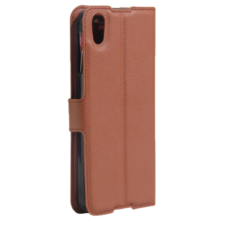 For BlackBerry DTEK50 & Alcatel Idol 4 Litchi Texture Horizontal Flip Leather Case with Magnetic Buckle & Holder & Card Slots & Wallet