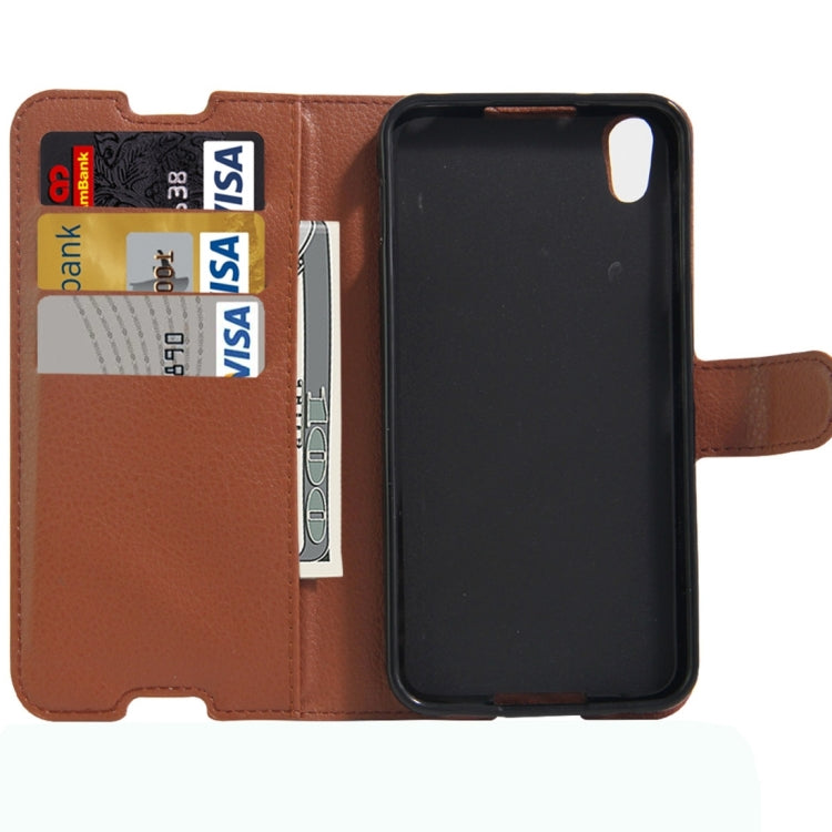 For BlackBerry DTEK50 & Alcatel Idol 4 Litchi Texture Horizontal Flip Leather Case with Magnetic Buckle & Holder & Card Slots & Wallet