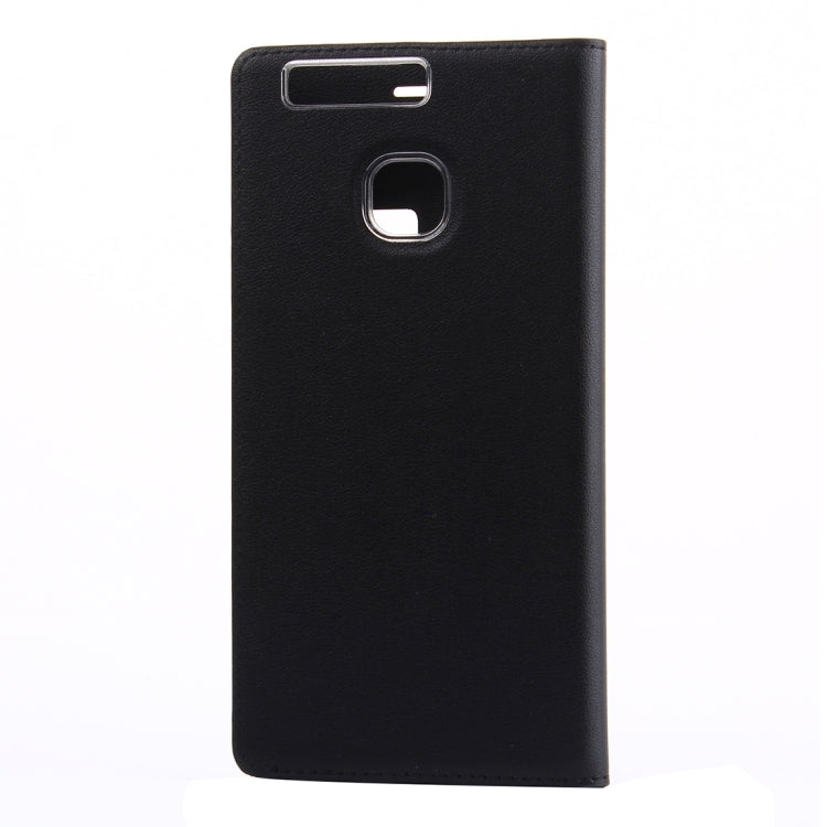 For Huawei P9 Horizontal Flip Leather Case with Smart Window