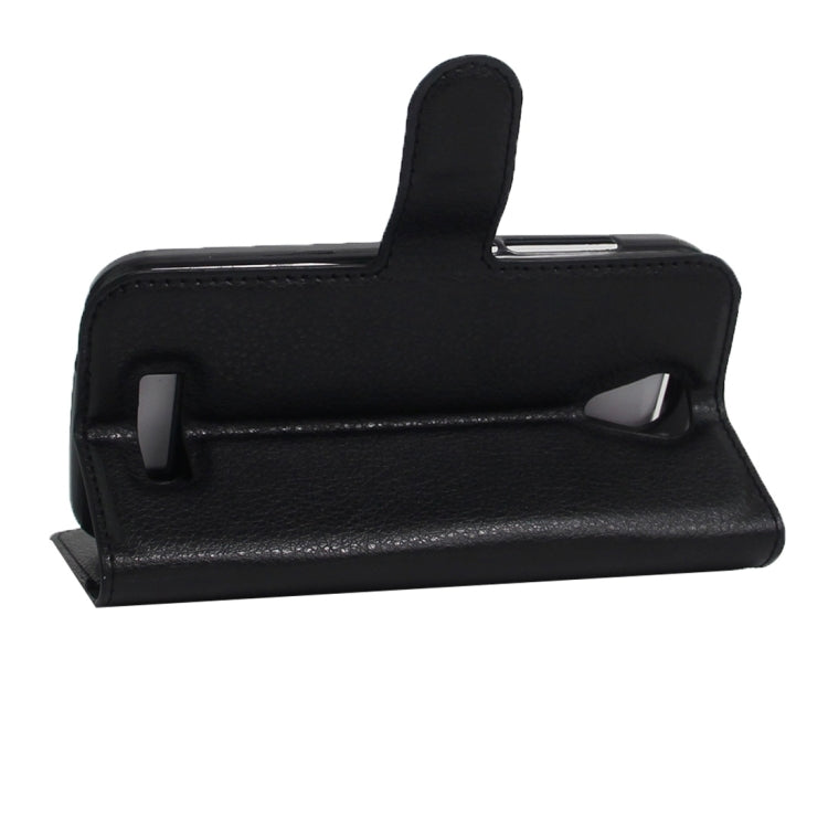 For DOOGEE X3 Litchi Texture Horizontal Flip Leather Case with Magnetic Buckle & Holder & Card Slots & Wallet