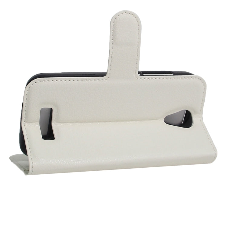 For DOOGEE X3 Litchi Texture Horizontal Flip Leather Case with Magnetic Buckle & Holder & Card Slots & Wallet