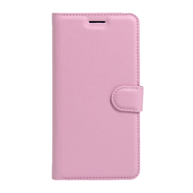 For Motorola Moto Z Force Litchi Texture Horizontal Flip Leather Case with Magnetic Buckle & Holder & Card Slots & Wallet