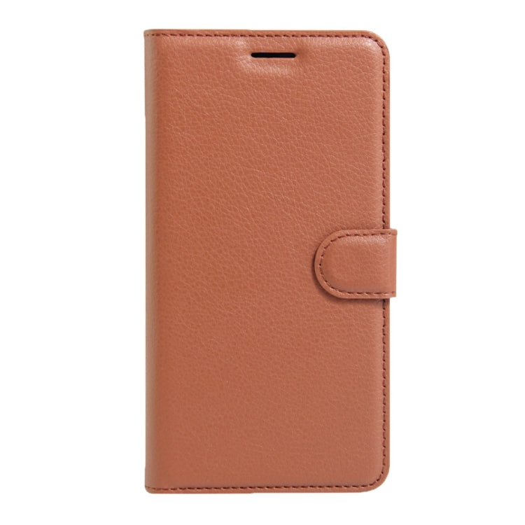 For Motorola Moto Z Force Litchi Texture Horizontal Flip Leather Case with Magnetic Buckle & Holder & Card Slots & Wallet