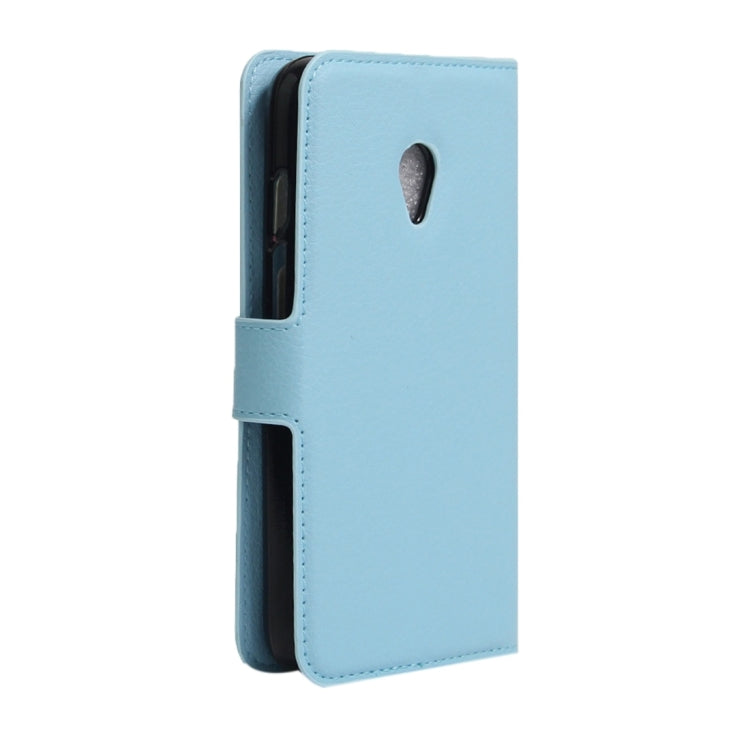 For Vodafone Smart Turbo 7 Litchi Texture Horizontal Flip Leather Case with Magnetic Buckle & Holder & Card Slots & Wallet