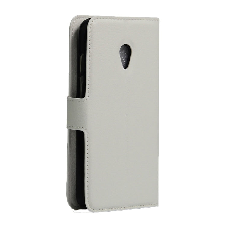 For Vodafone Smart Turbo 7 Litchi Texture Horizontal Flip Leather Case with Magnetic Buckle & Holder & Card Slots & Wallet