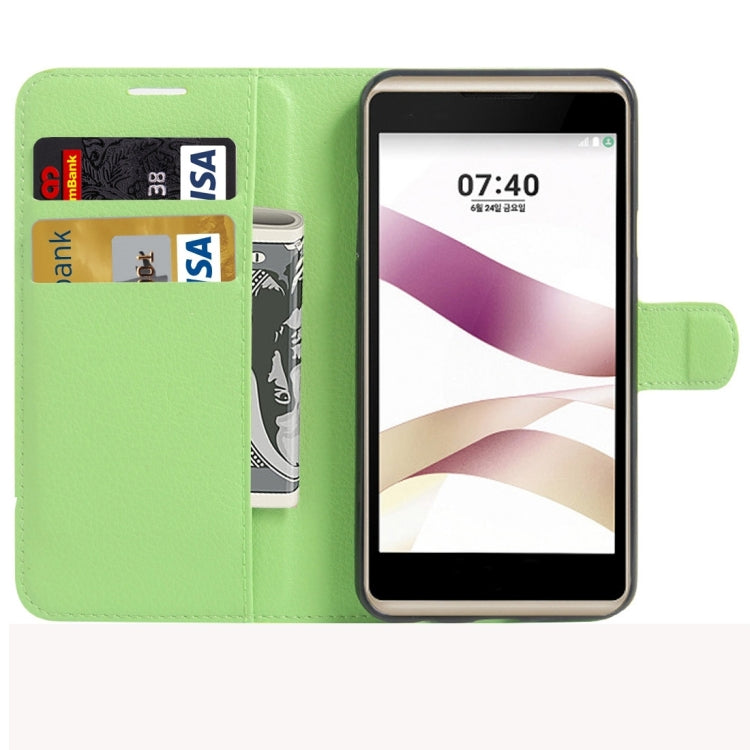 For LG X Skin / X Style Litchi Texture Horizontal Flip Leather Case with Magnetic Buckle & Holder & Card Slots & Wallet
