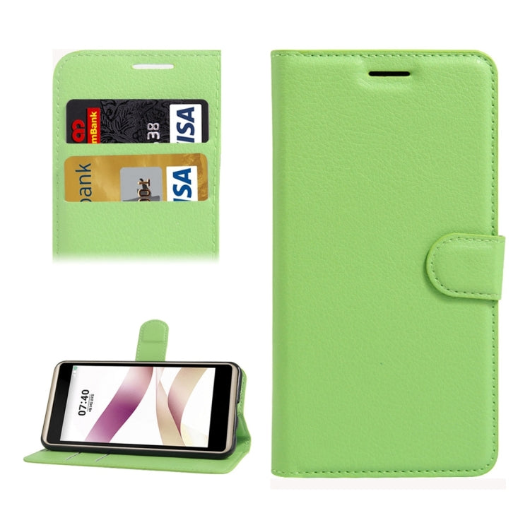 For LG X Skin / X Style Litchi Texture Horizontal Flip Leather Case with Magnetic Buckle & Holder & Card Slots & Wallet
