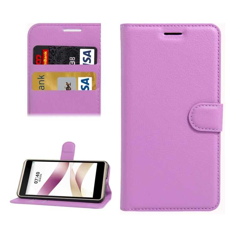 For LG X Skin / X Style Litchi Texture Horizontal Flip Leather Case with Magnetic Buckle & Holder & Card Slots & Wallet