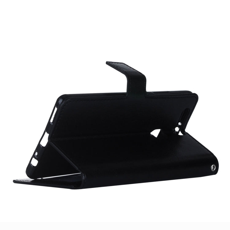 For Huawei P9 Plus Crazy Horse Texture Horizontal Flip PU Leather Protective Case with Holder & Card Slots & Wallet & Photo Frame