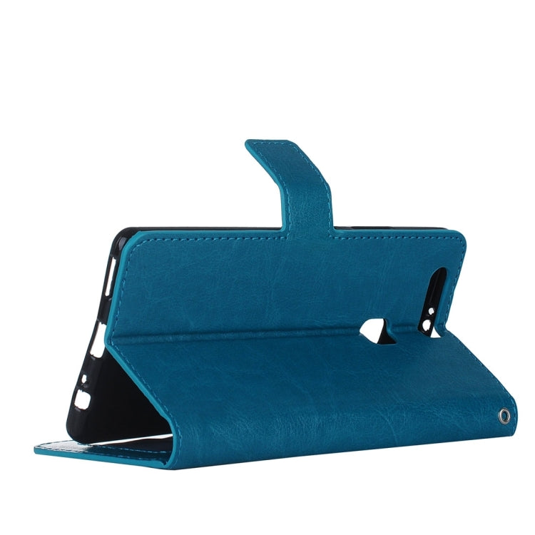 For Huawei P9 Plus Crazy Horse Texture Horizontal Flip PU Leather Protective Case with Holder & Card Slots & Wallet & Photo Frame