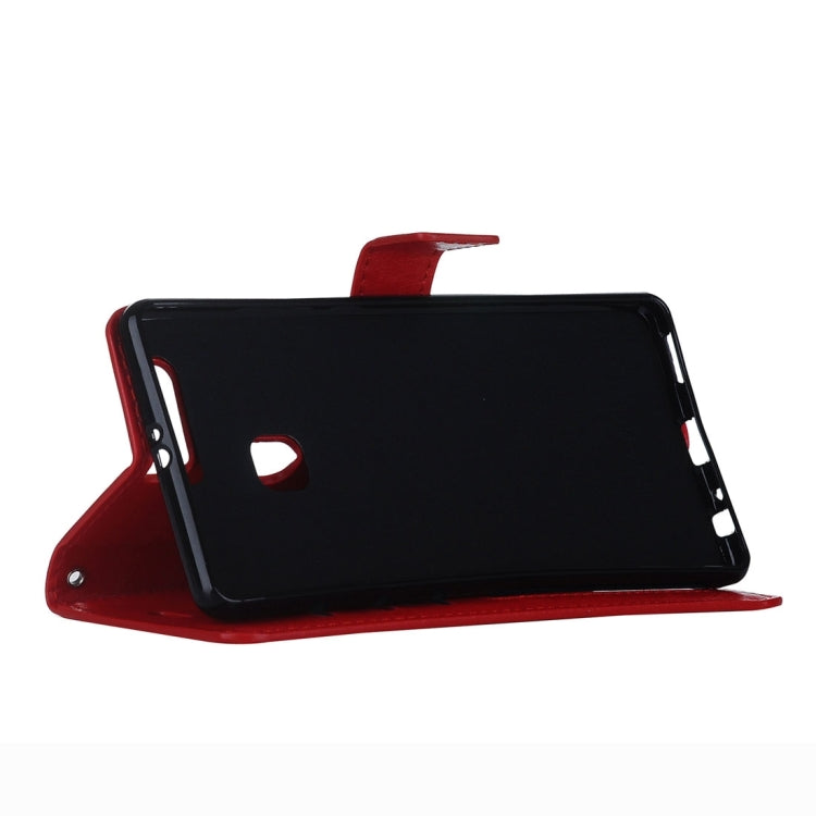 For Huawei P9 Plus Crazy Horse Texture Horizontal Flip PU Leather Protective Case with Holder & Card Slots & Wallet & Photo Frame